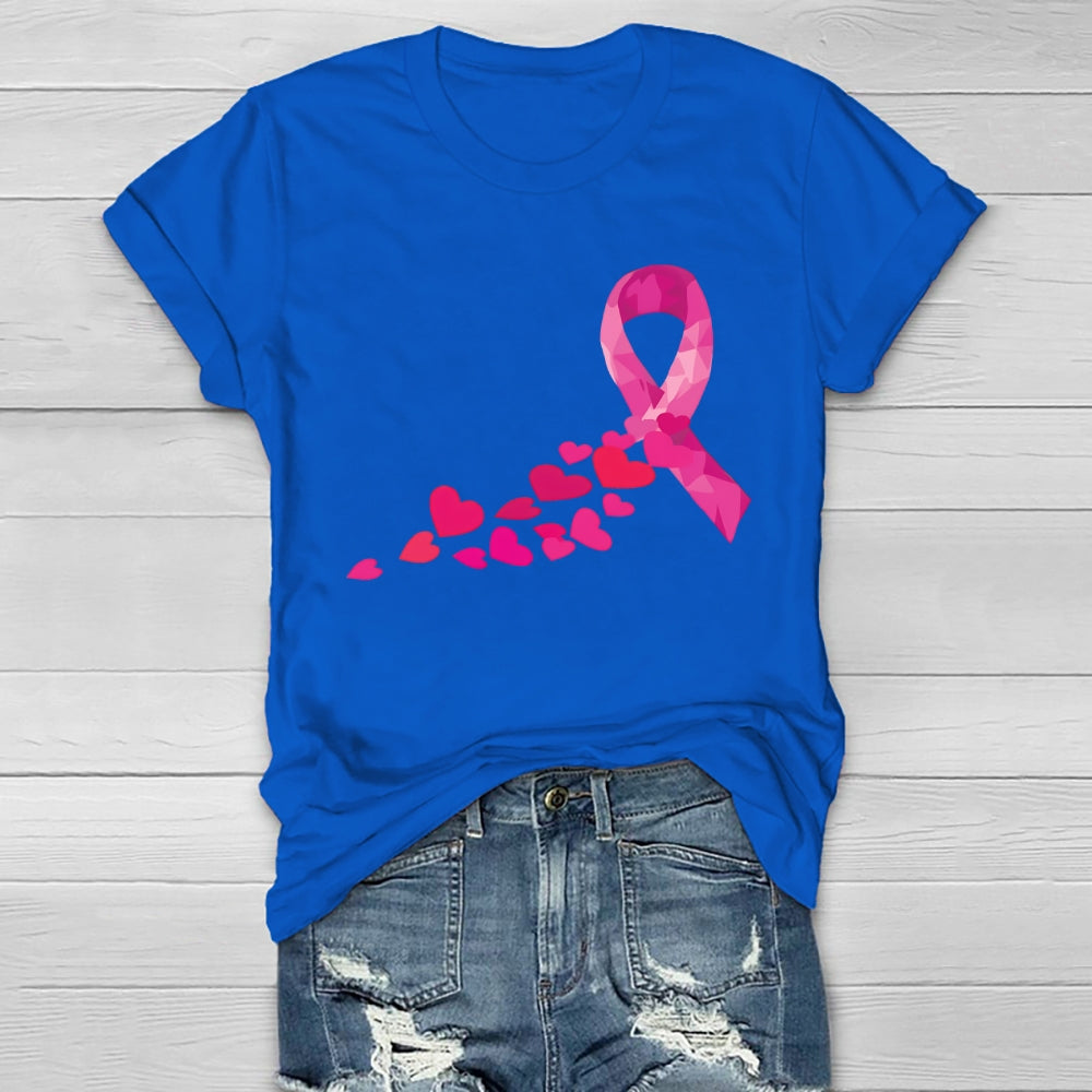 Love Pink Ribbon Healthwear T-shirt