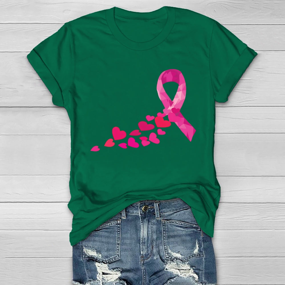 Love Pink Ribbon Healthwear T-shirt