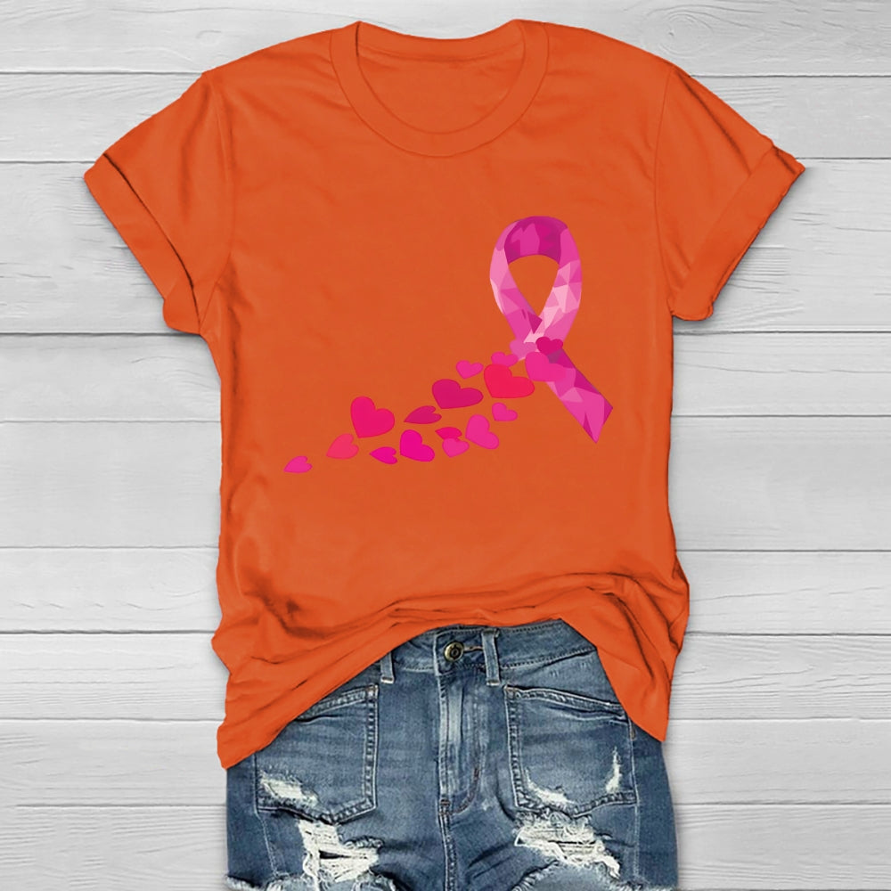 Love Pink Ribbon Healthwear T-shirt