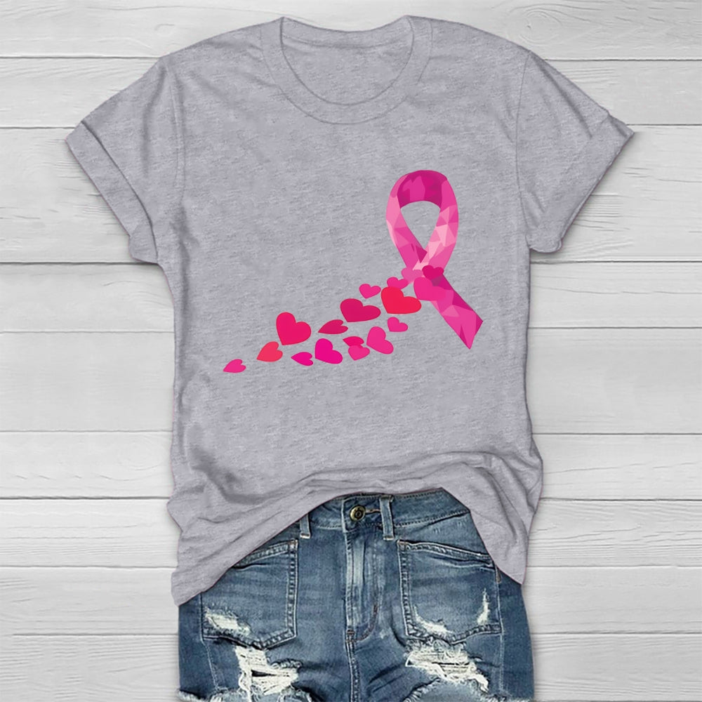 Love Pink Ribbon Healthwear T-shirt