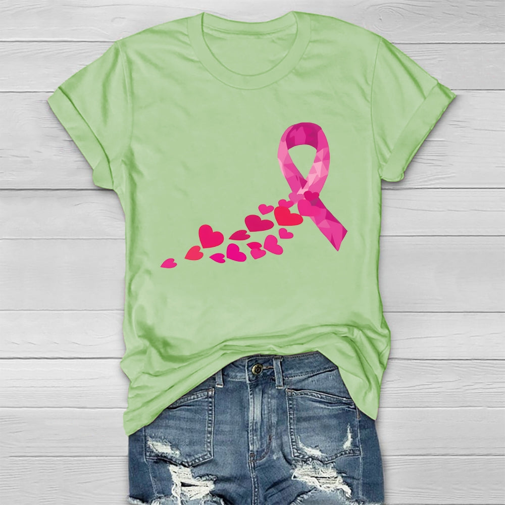 Love Pink Ribbon Healthwear T-shirt