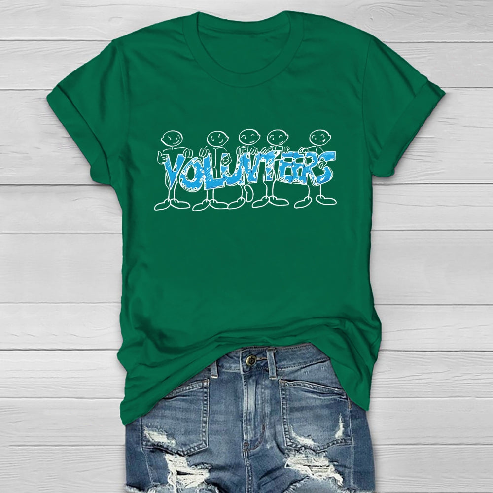 Volunteers  Healthwear T-shirt