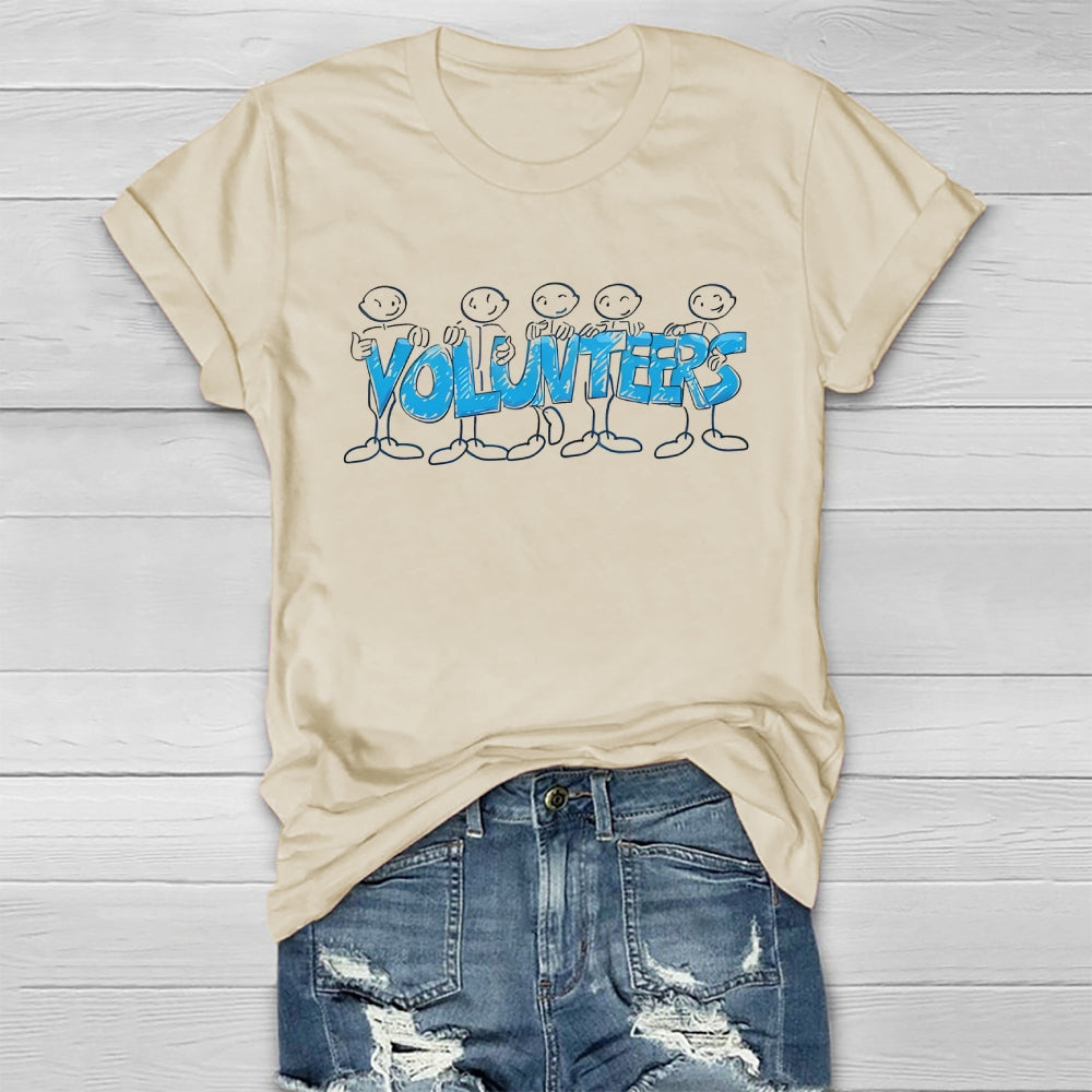 Volunteers  Healthwear T-shirt