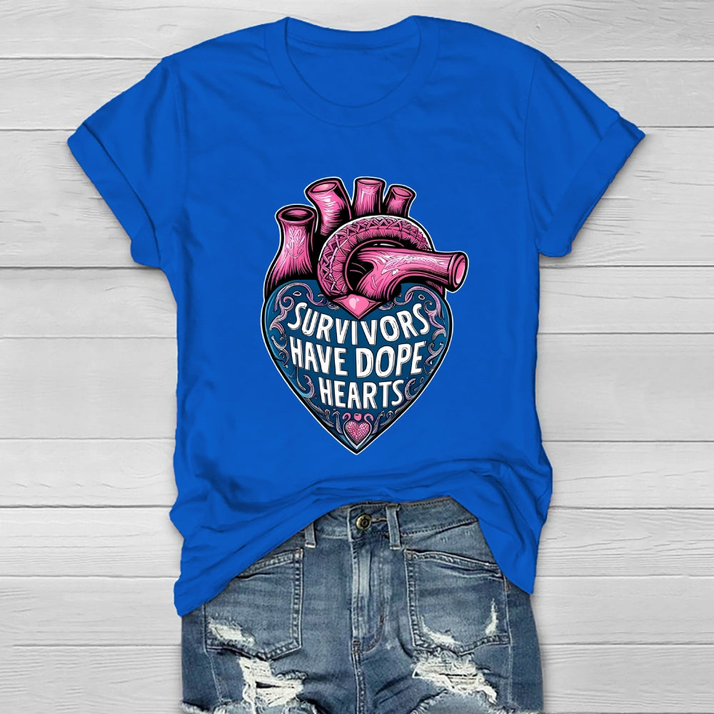Survivor Have Dope  Hearts  Healthwear T-shirt