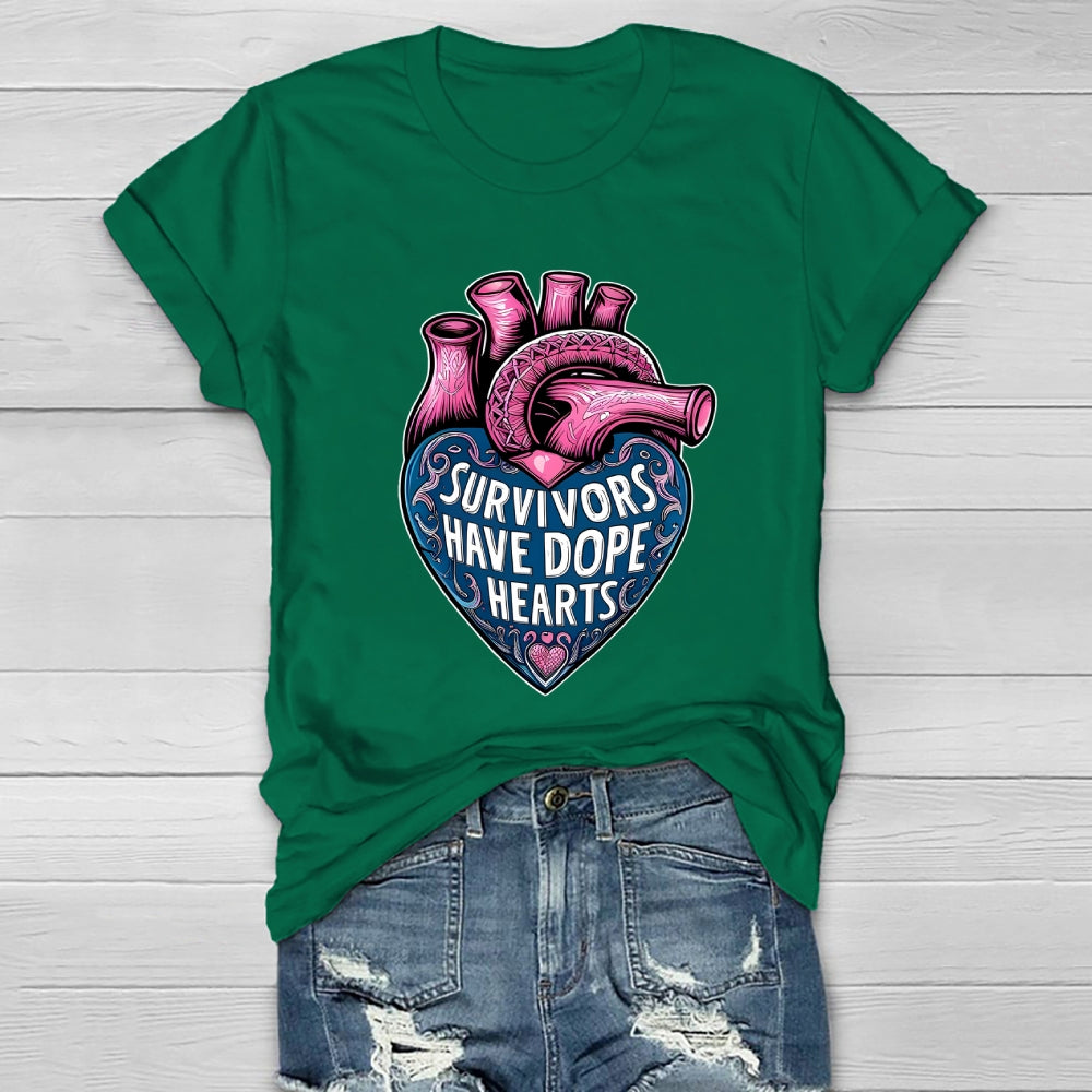 Survivor Have Dope  Hearts  Healthwear T-shirt