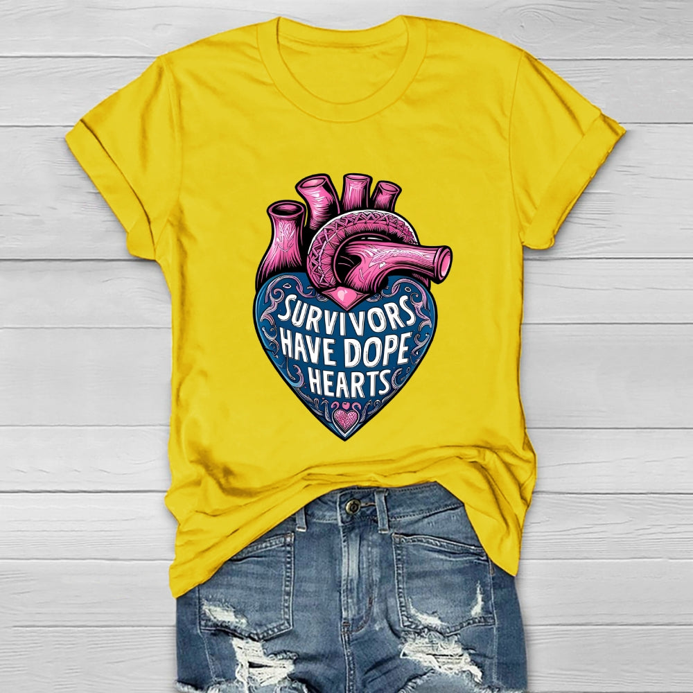 Survivor Have Dope  Hearts  Healthwear T-shirt