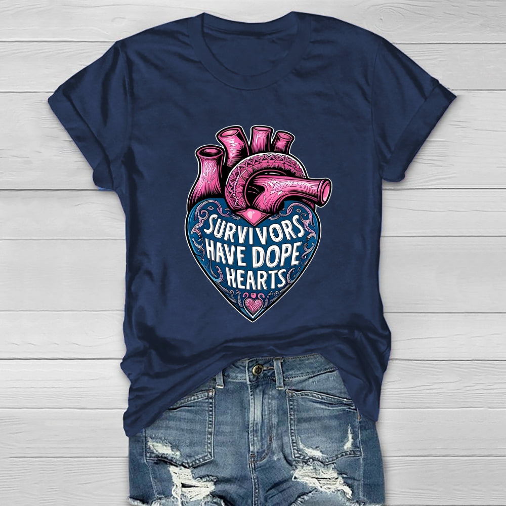 Survivor Have Dope  Hearts  Healthwear T-shirt