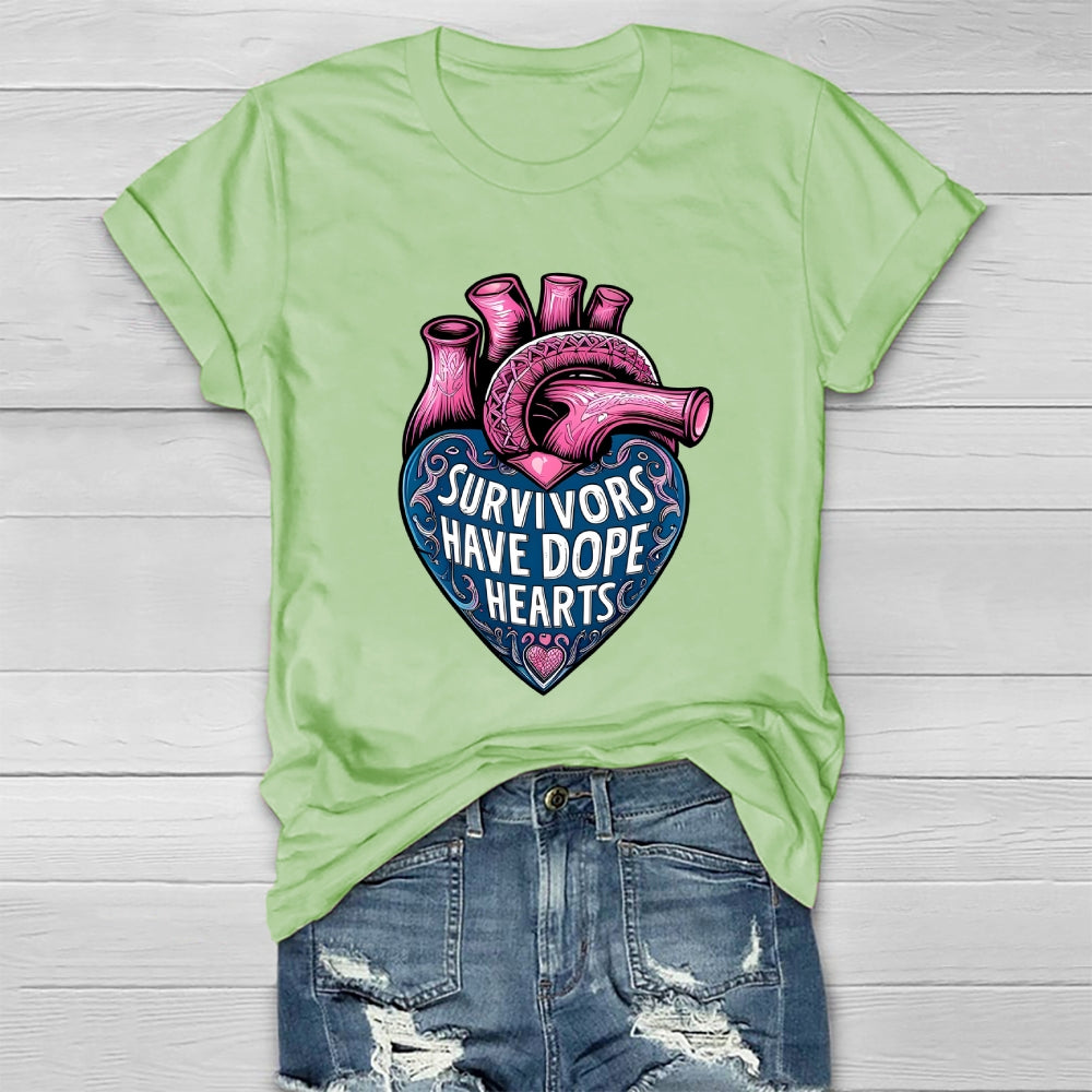 Survivor Have Dope  Hearts  Healthwear T-shirt