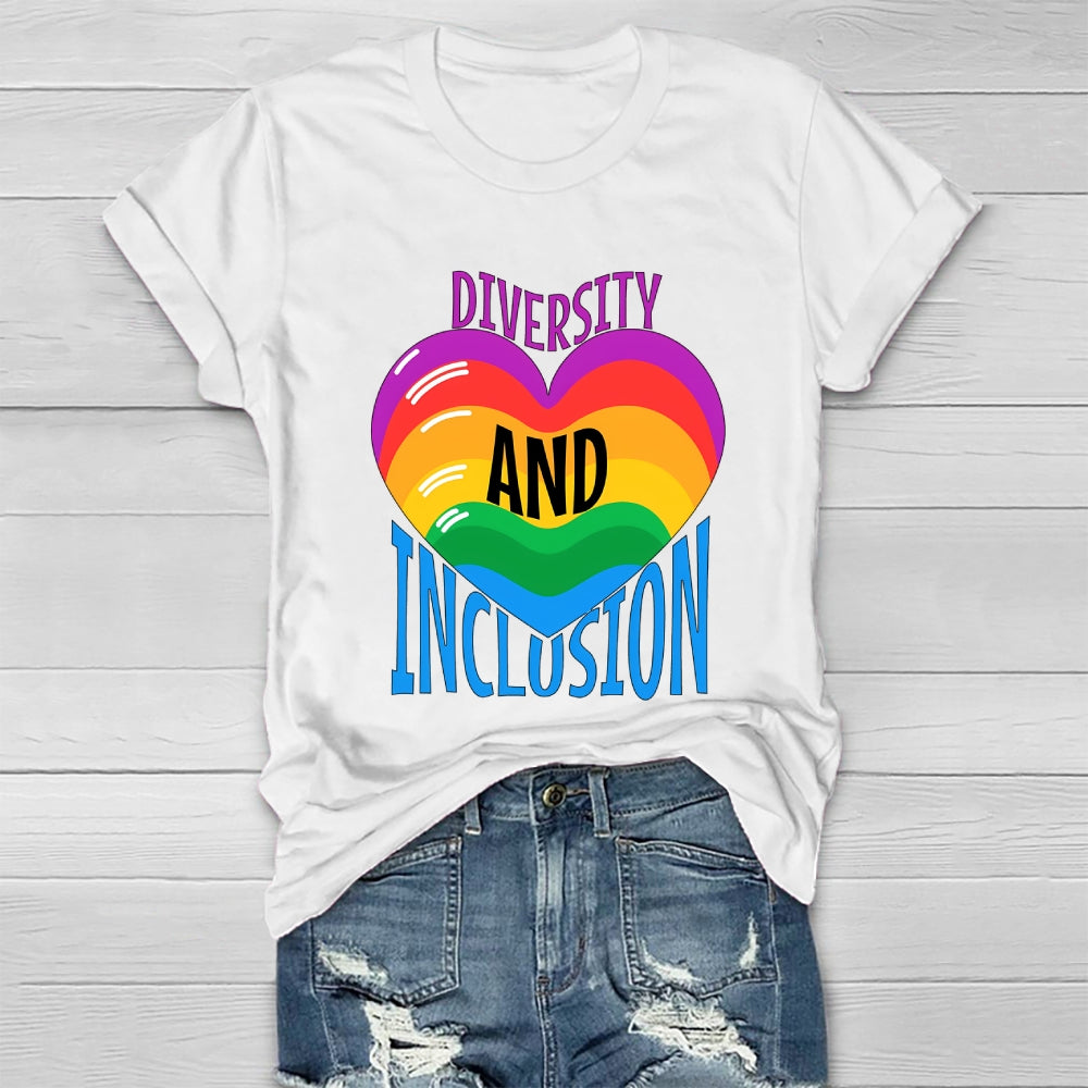 Diversity And Inclusion  Healthwear T-shirt