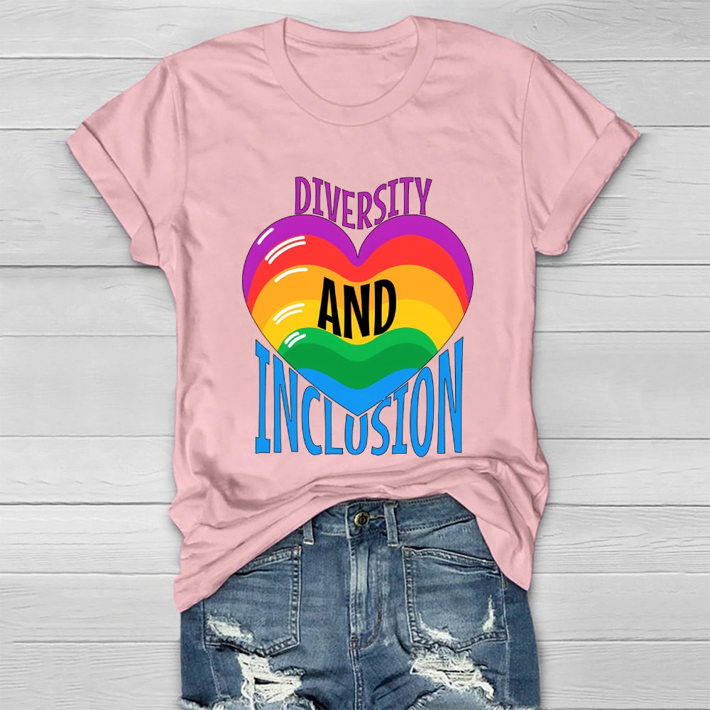 Diversity And Inclusion  Healthwear T-shirt