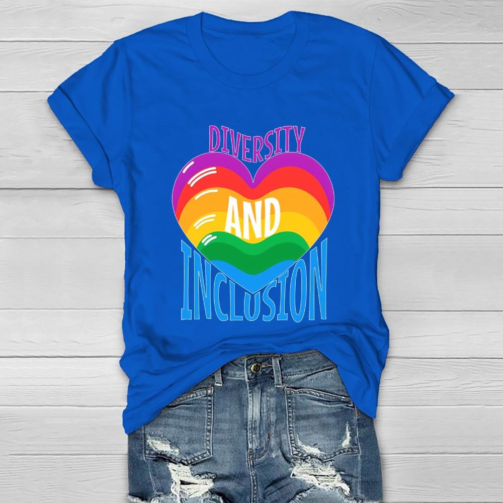 Diversity And Inclusion  Healthwear T-shirt