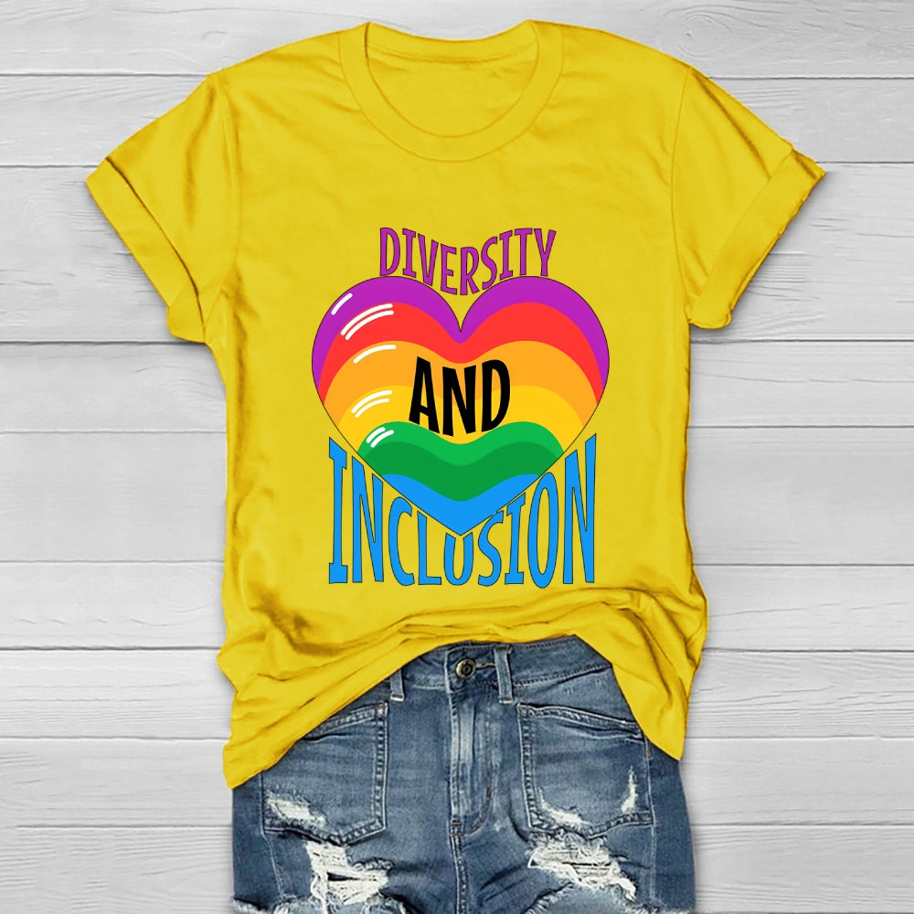 Diversity And Inclusion  Healthwear T-shirt