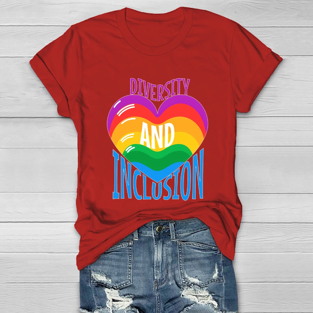 Diversity And Inclusion  Healthwear T-shirt