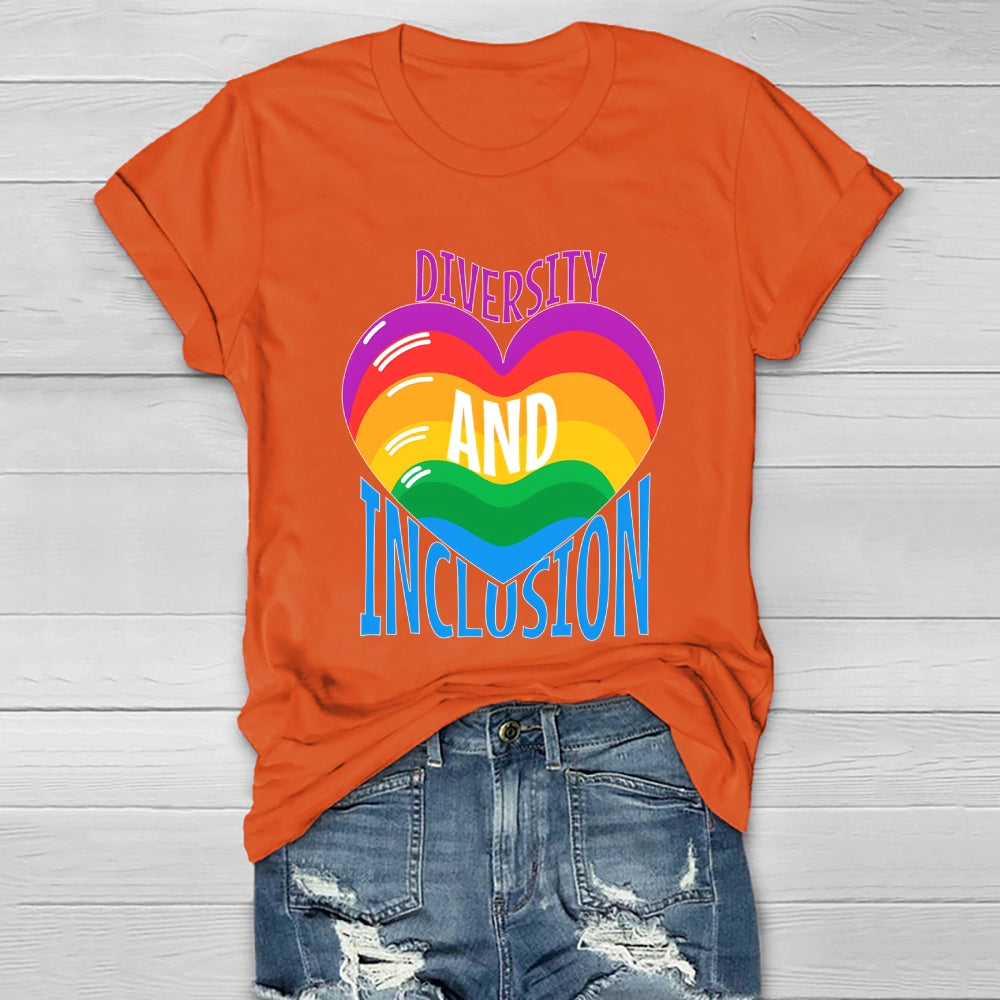 Diversity And Inclusion  Healthwear T-shirt