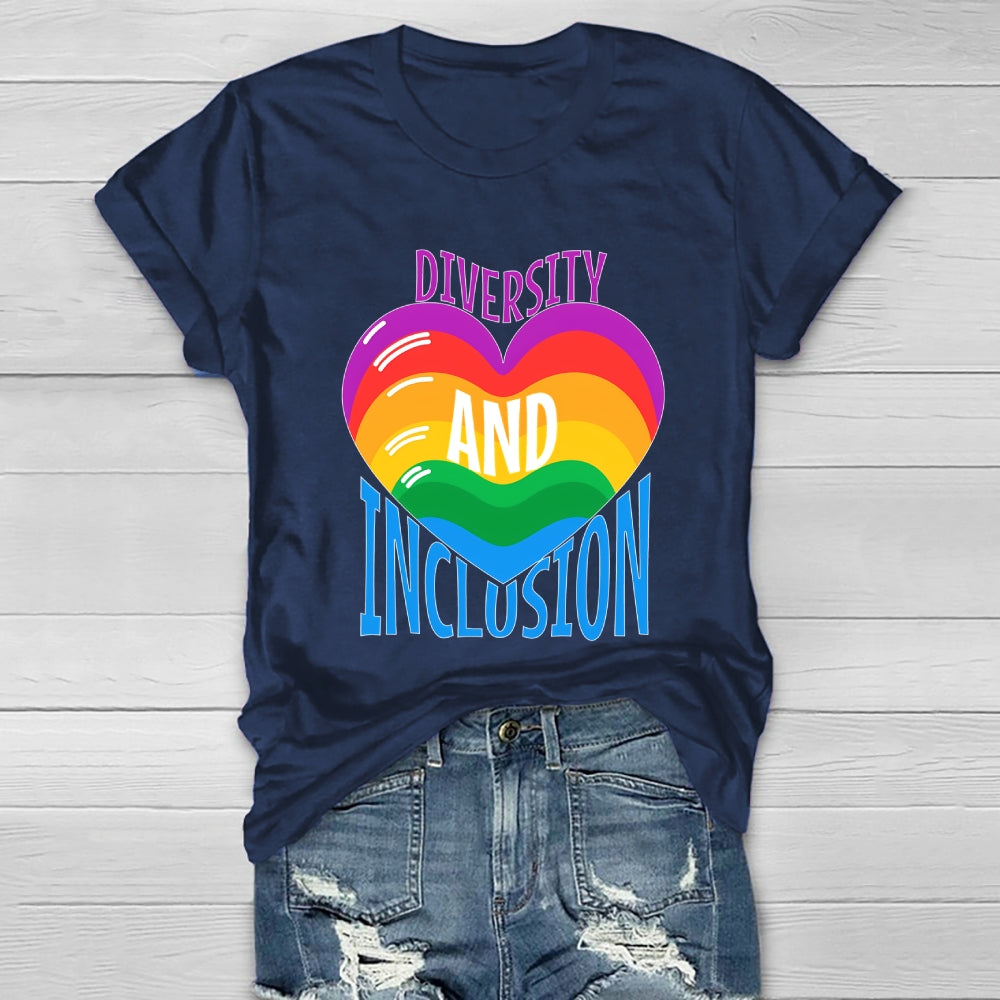 Diversity And Inclusion  Healthwear T-shirt