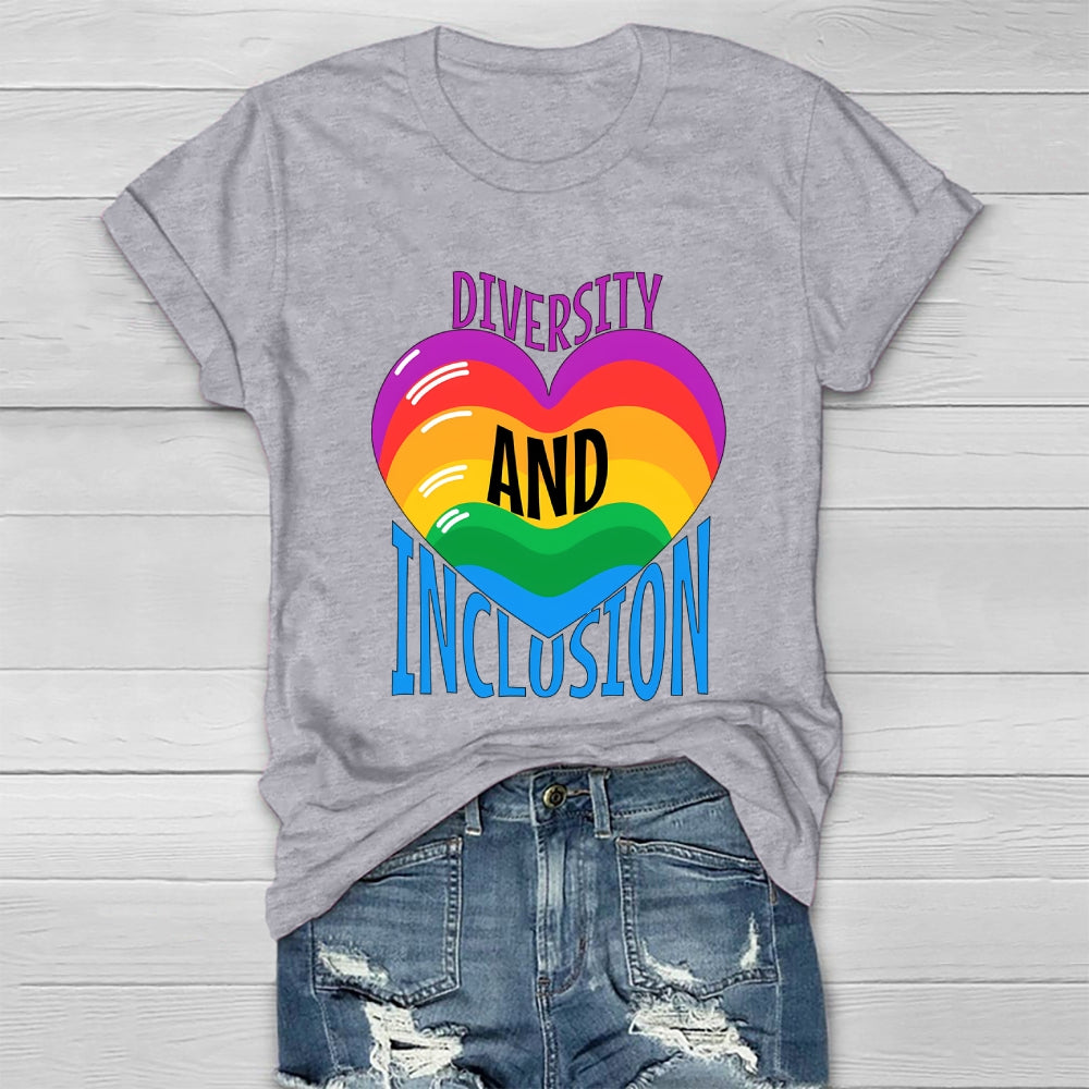 Diversity And Inclusion  Healthwear T-shirt