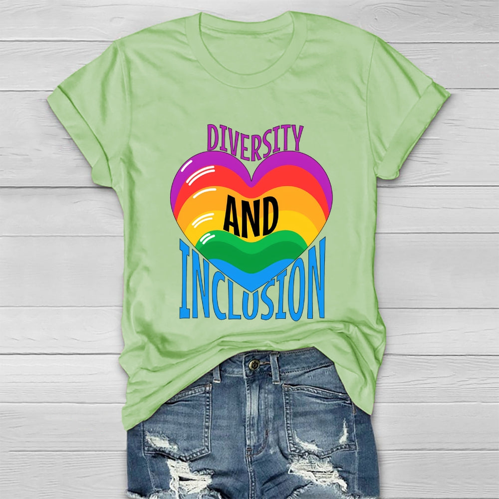 Diversity And Inclusion  Healthwear T-shirt