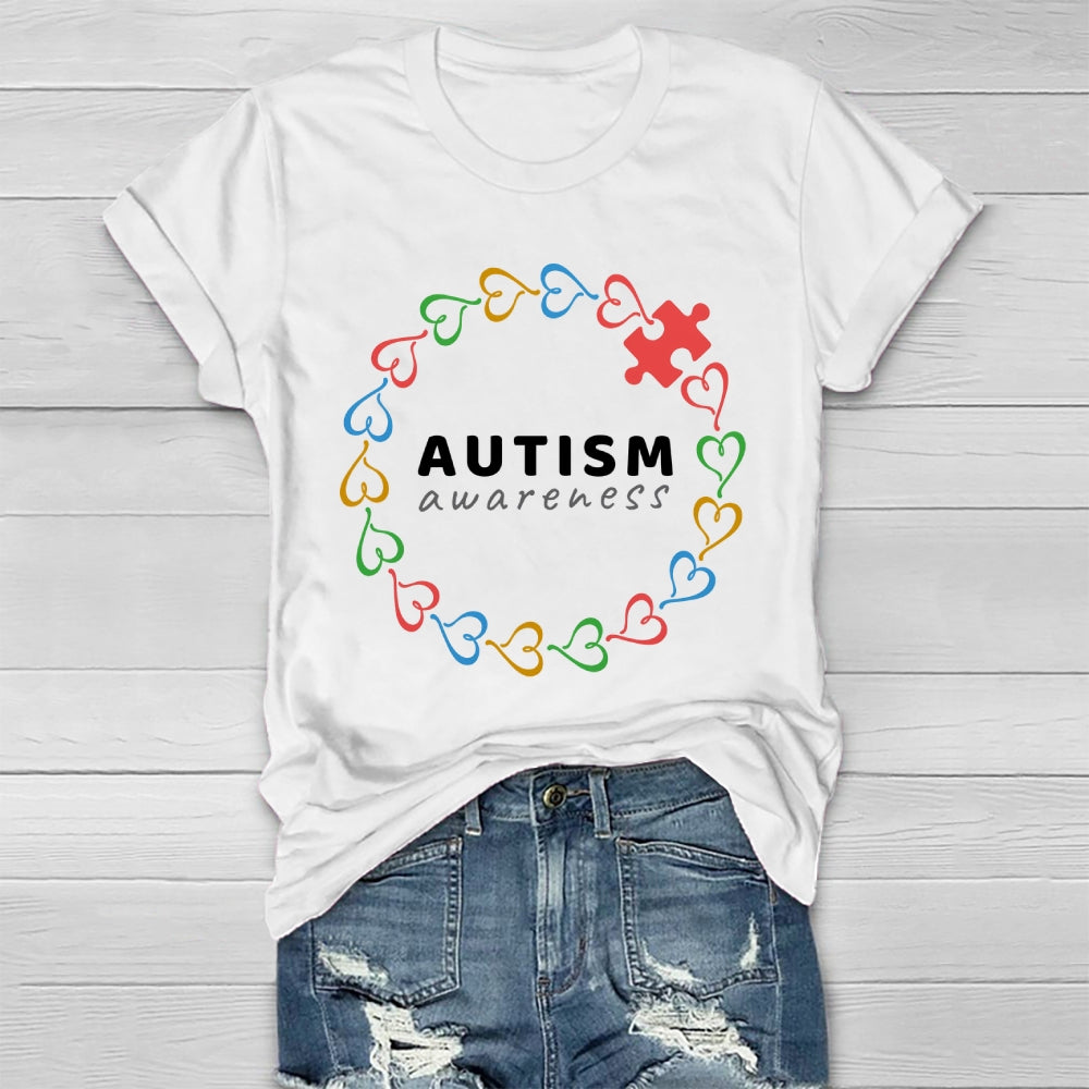 Autism Awareness Loving Healthwear T-shirt