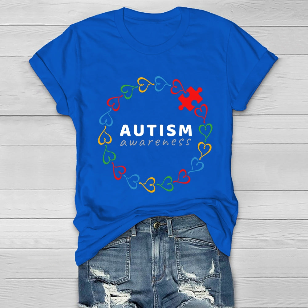 Autism Awareness Loving Healthwear T-shirt