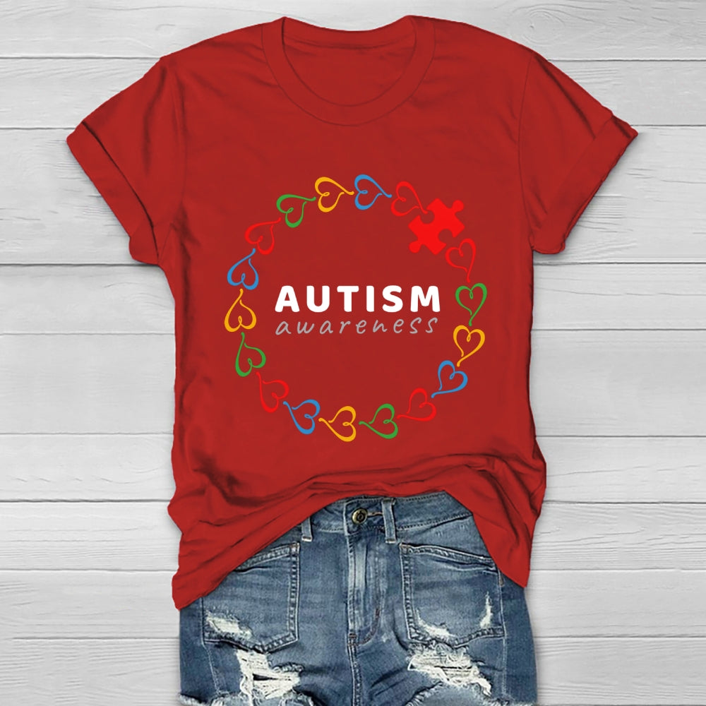 Autism Awareness Loving Healthwear T-shirt