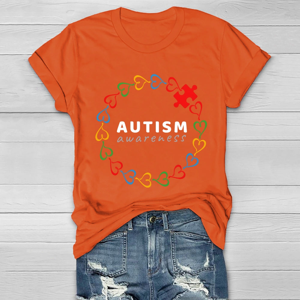 Autism Awareness Loving Healthwear T-shirt