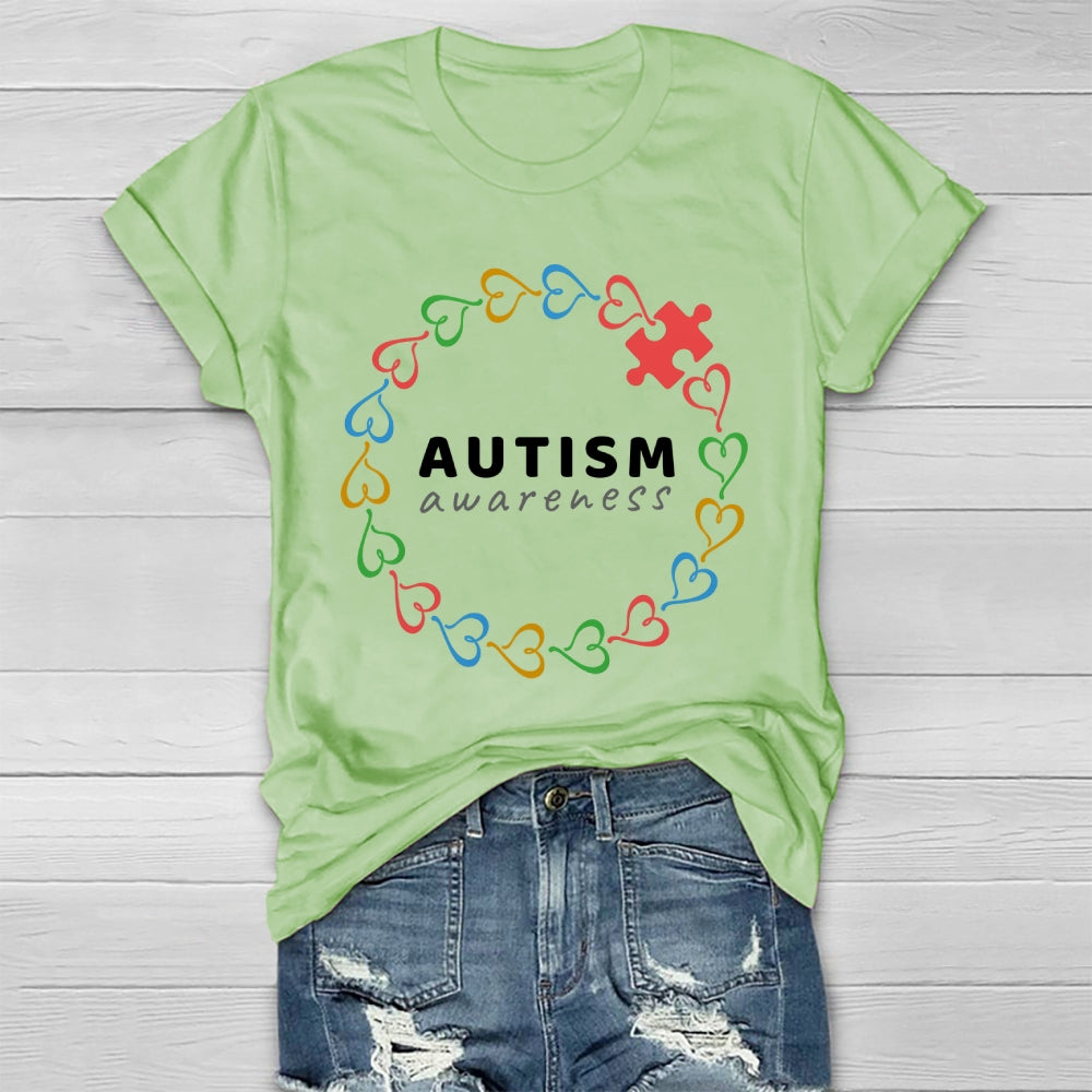Autism Awareness Loving Healthwear T-shirt