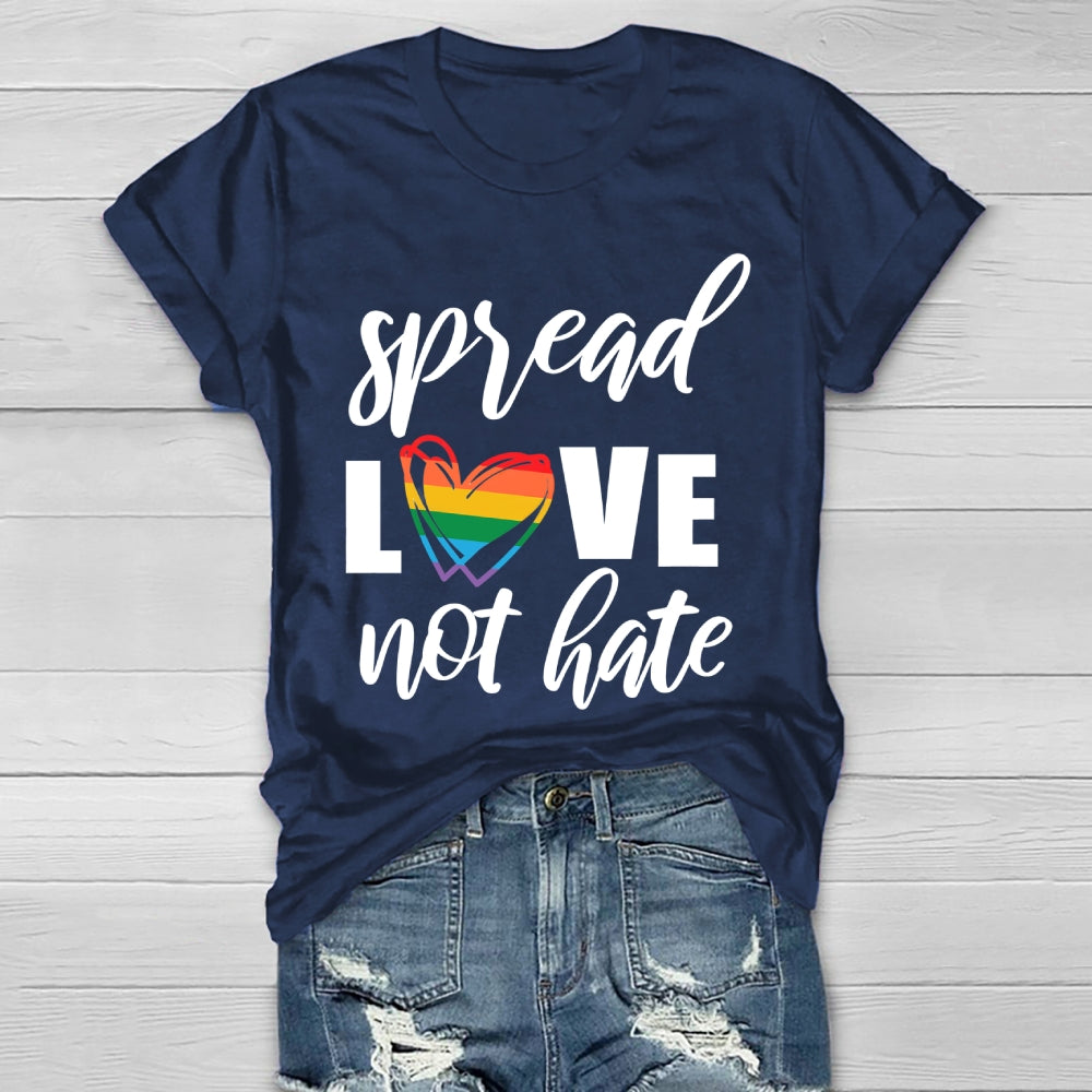 Spread Love Not Hate Healthwear T-shirt