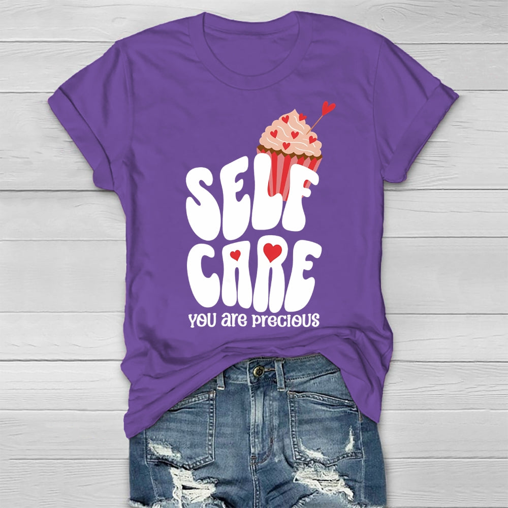 Self Care You Are Precious  Healthwear T-shirt