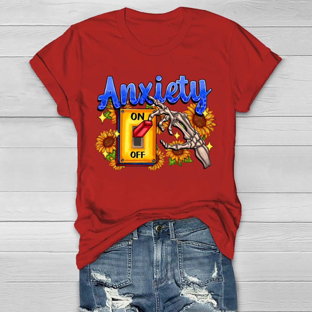 Anxiety On Off Healthwear T-shirt