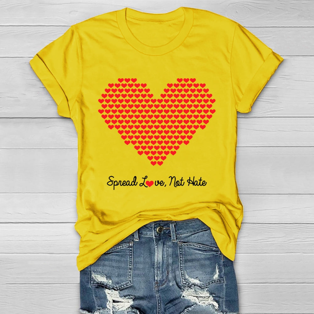Spread Love Not Hate Healthwear T-shirt