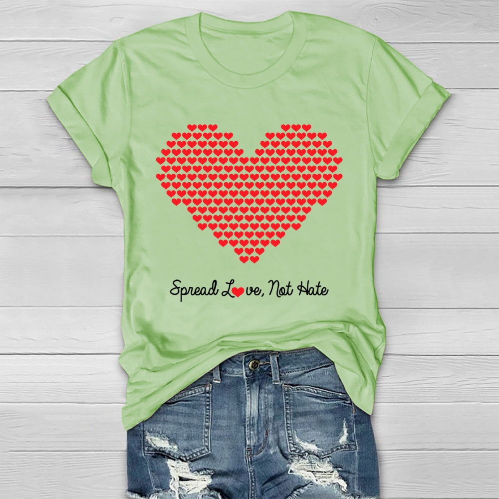 Spread Love Not Hate Healthwear T-shirt