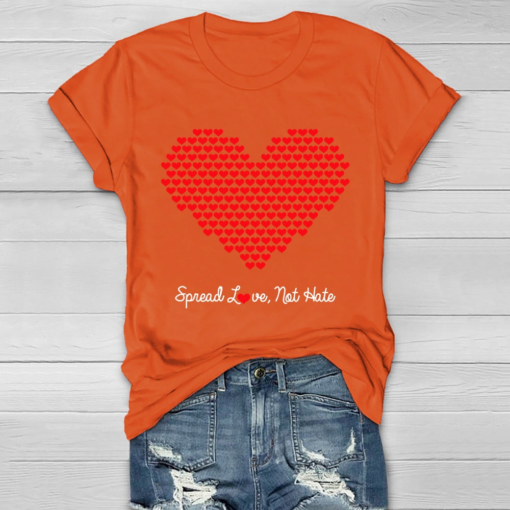 Spread Love Not Hate Healthwear T-shirt
