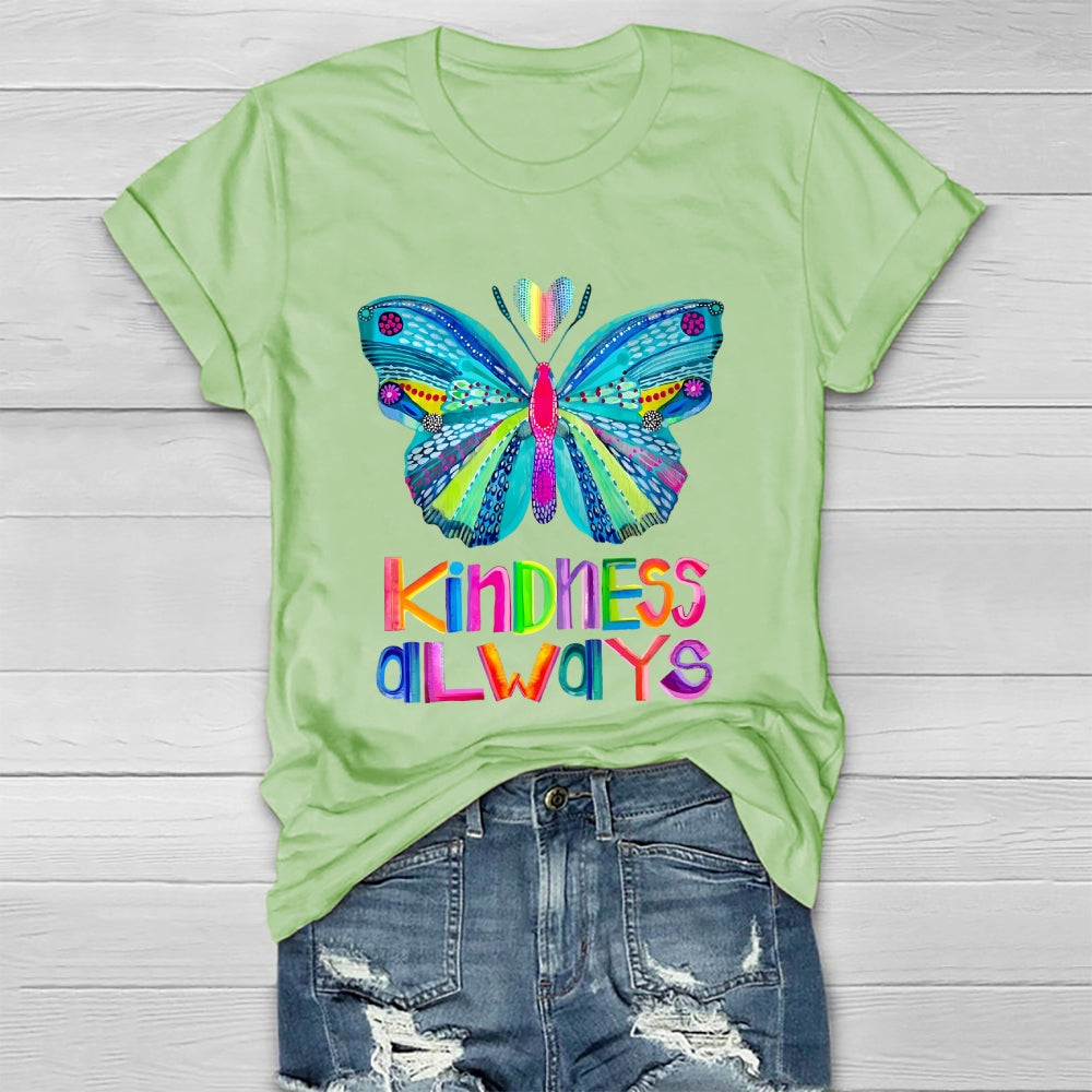 Kindness Always Butterfly Healthwear T-shirt