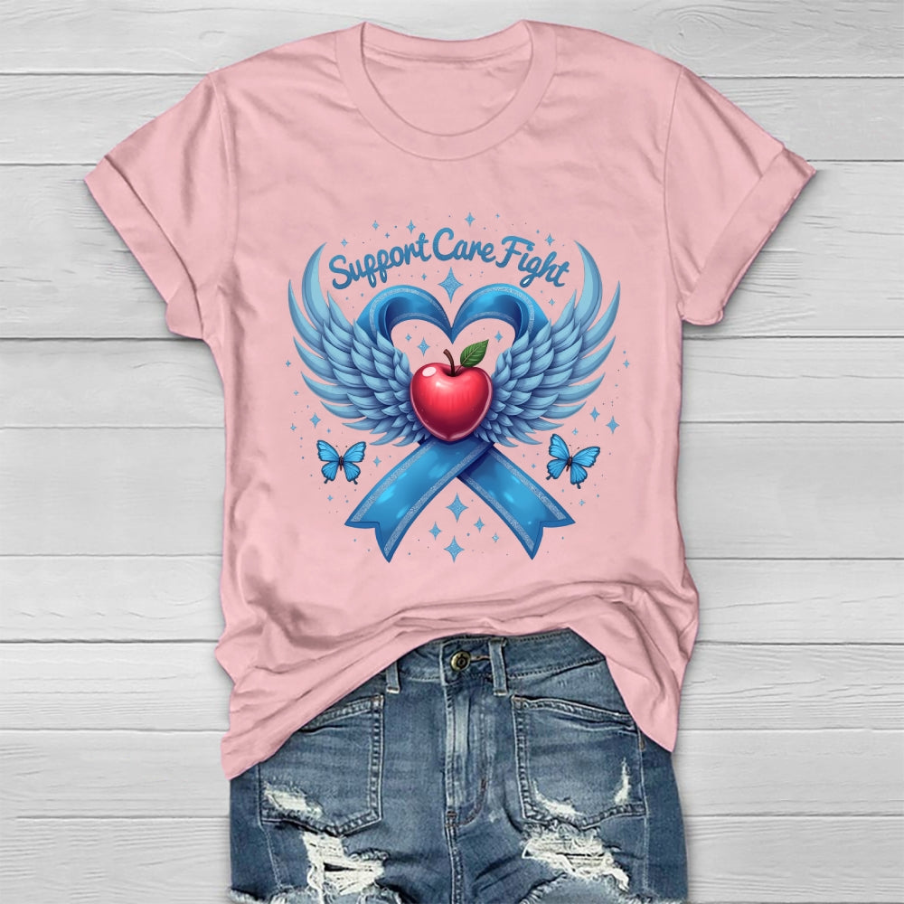 Support Care Fight Healthwear T-shirt