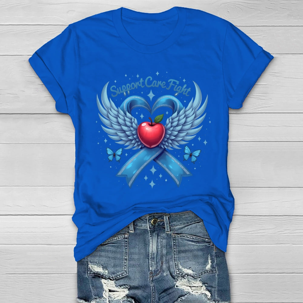 Support Care Fight Healthwear T-shirt