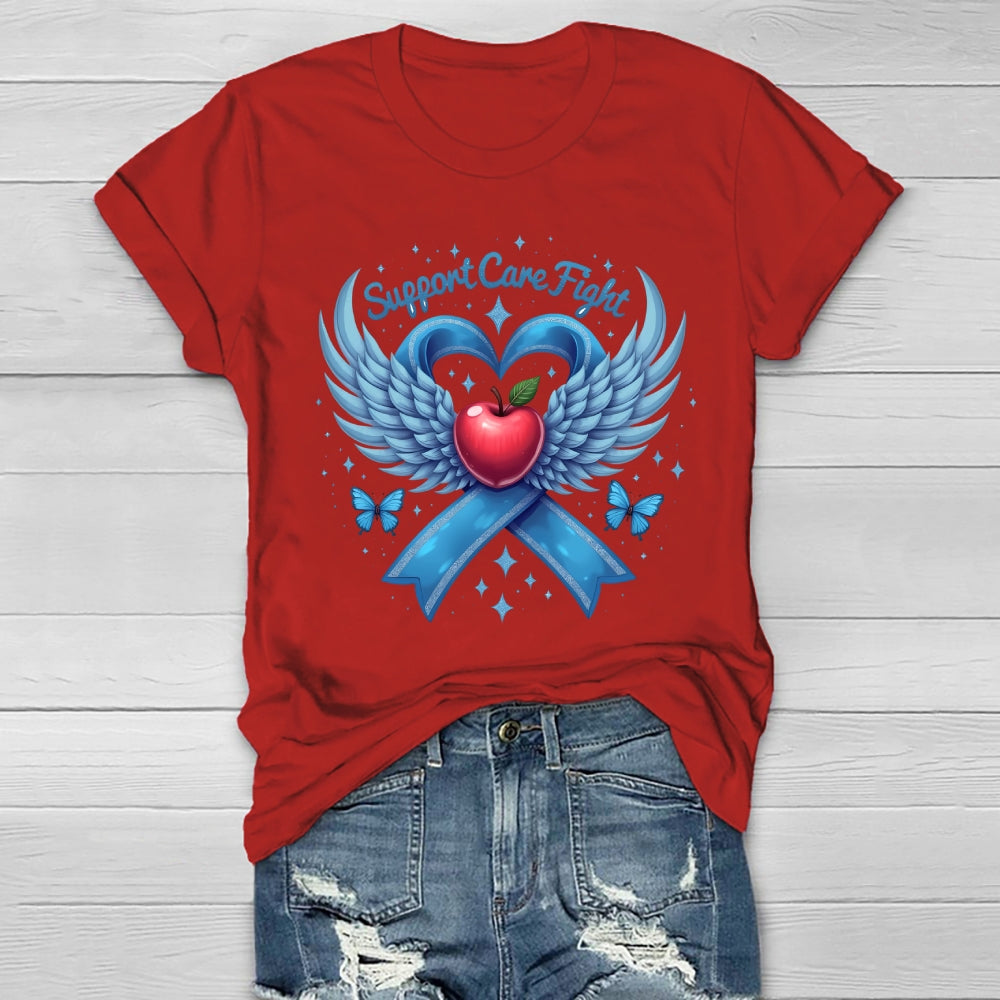 Support Care Fight Healthwear T-shirt