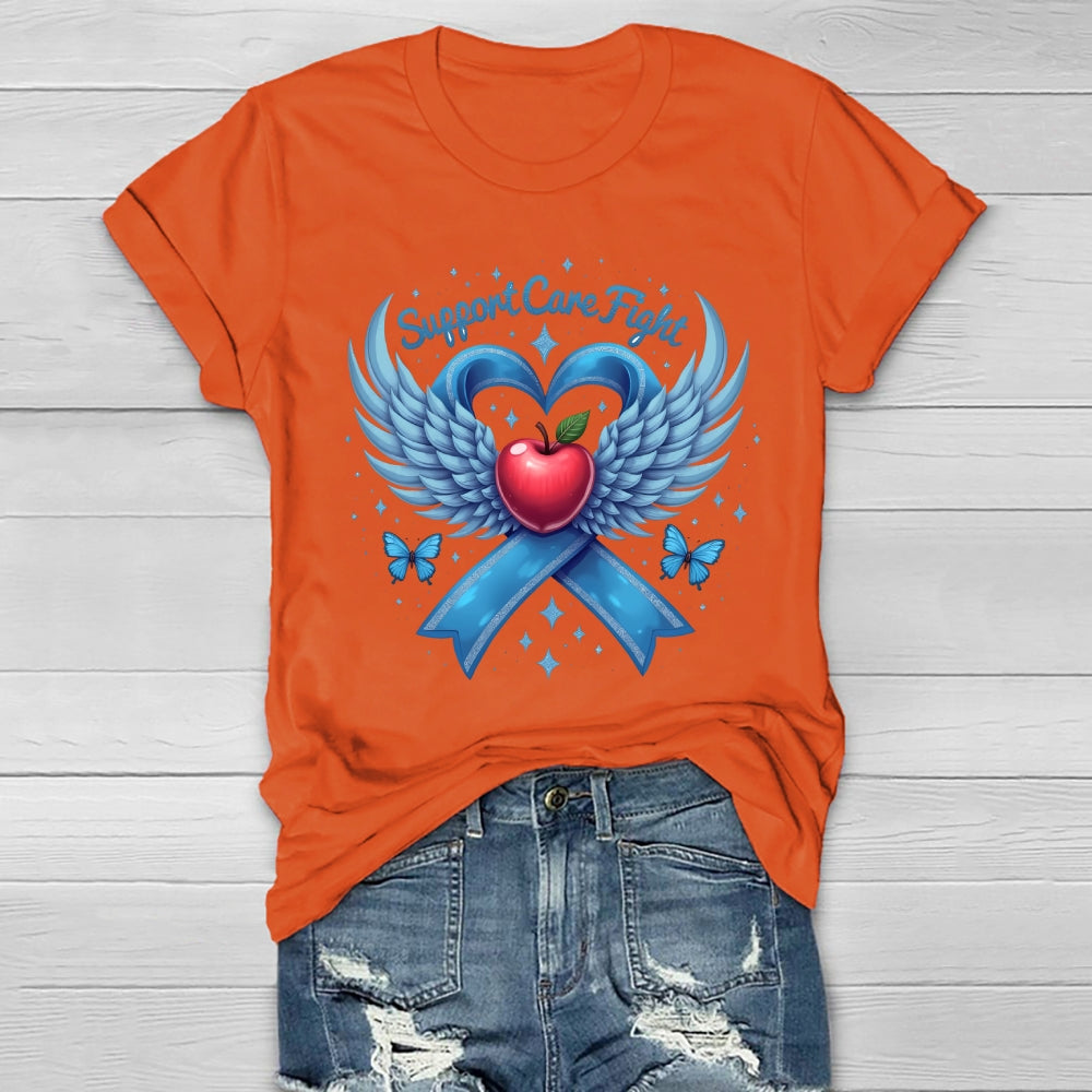 Support Care Fight Healthwear T-shirt