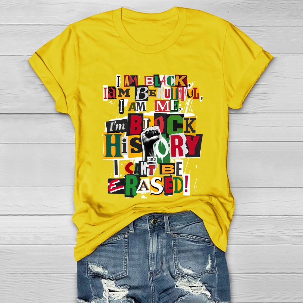 I Am Back I Am Beautiful I Am Me Healthwear T-shirt