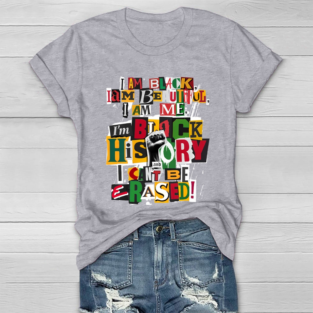 I Am Back I Am Beautiful I Am Me Healthwear T-shirt