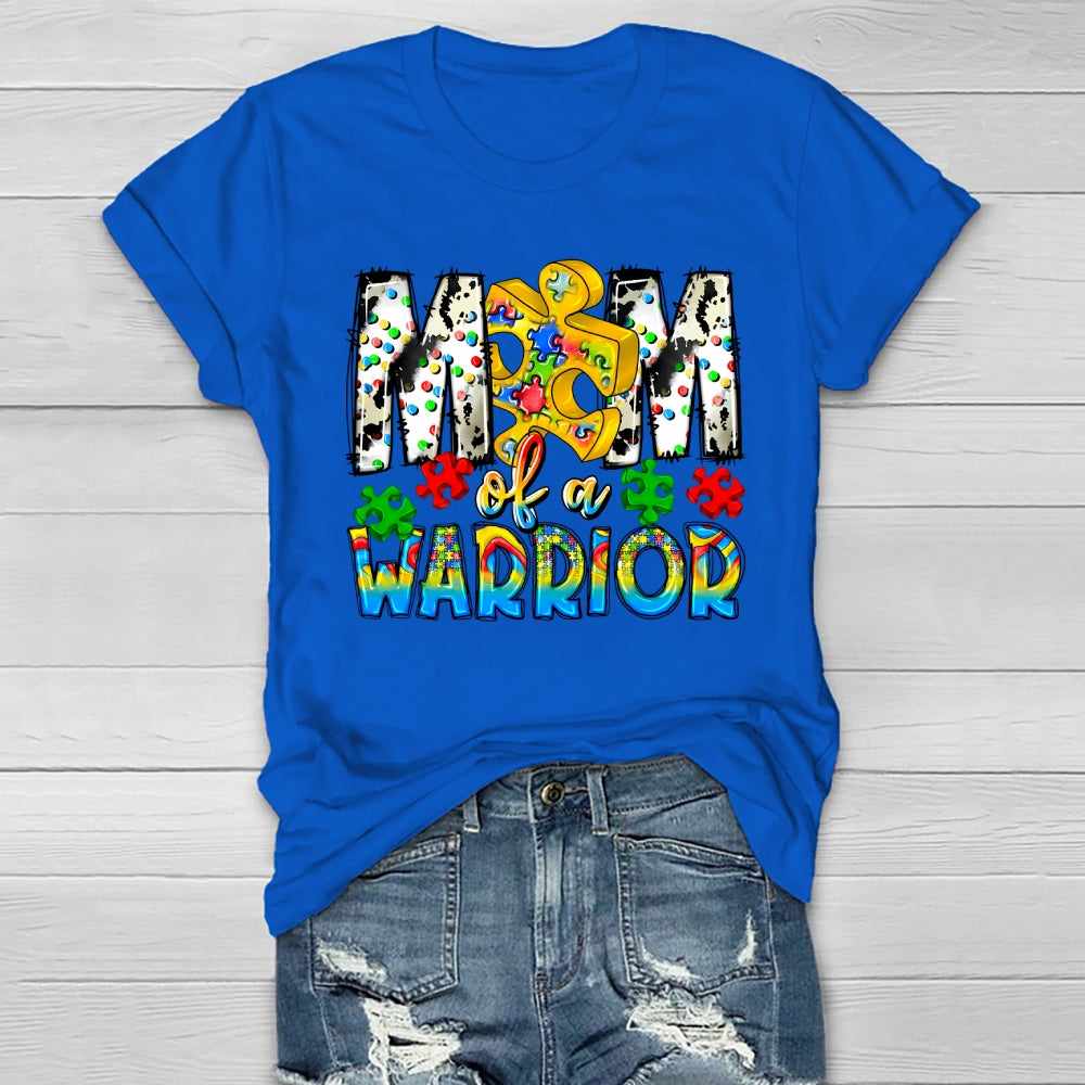 Mom Of A Warrior  Healthwear T-shirt