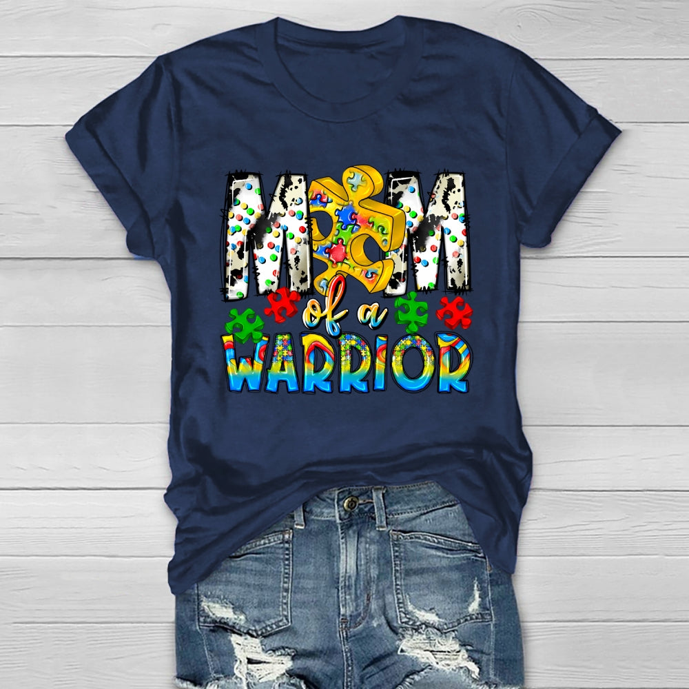Mom Of A Warrior  Healthwear T-shirt