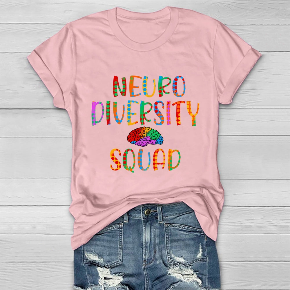 Neuro Squad Neurodiversity  Healthwear T-shirt