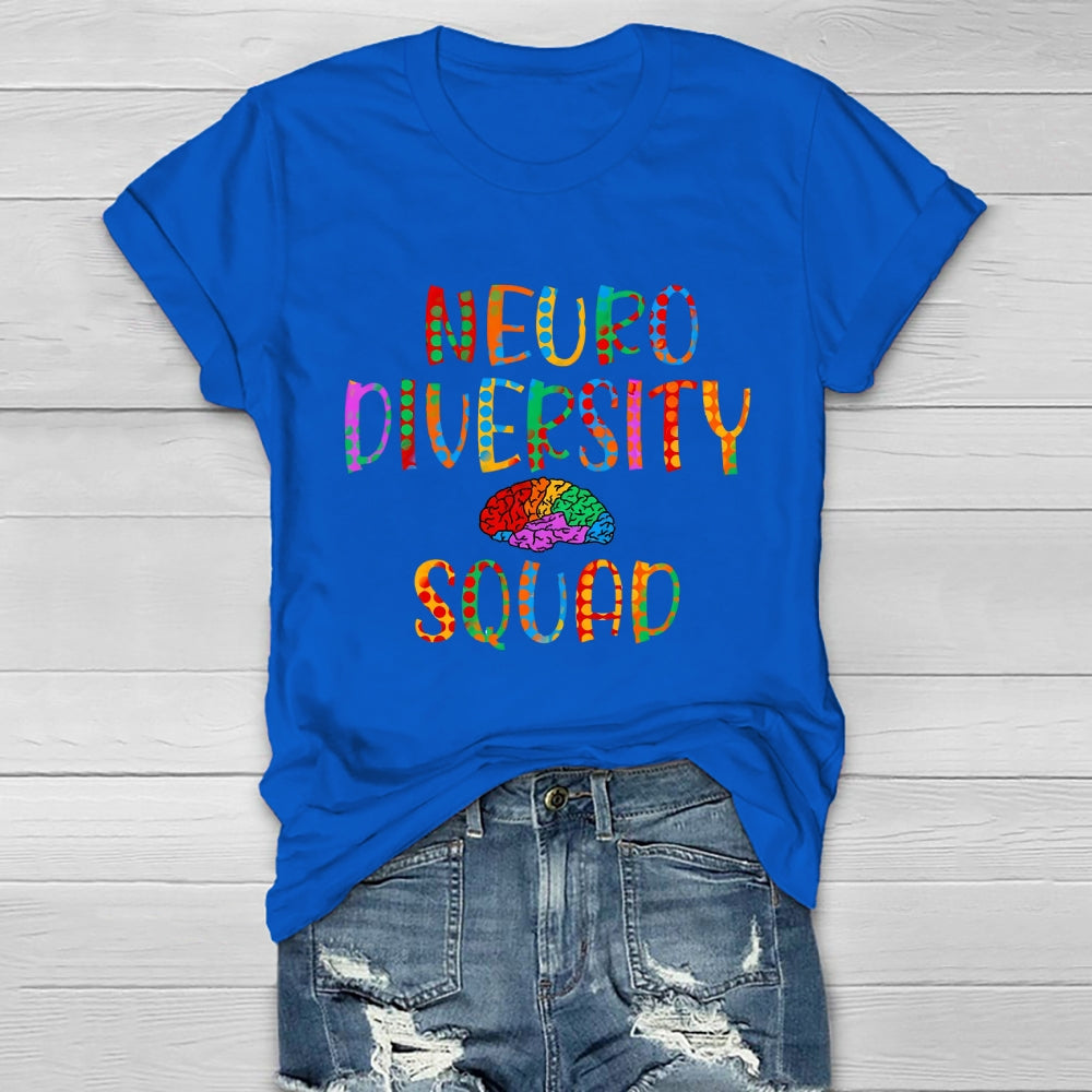 Neuro Squad Neurodiversity  Healthwear T-shirt