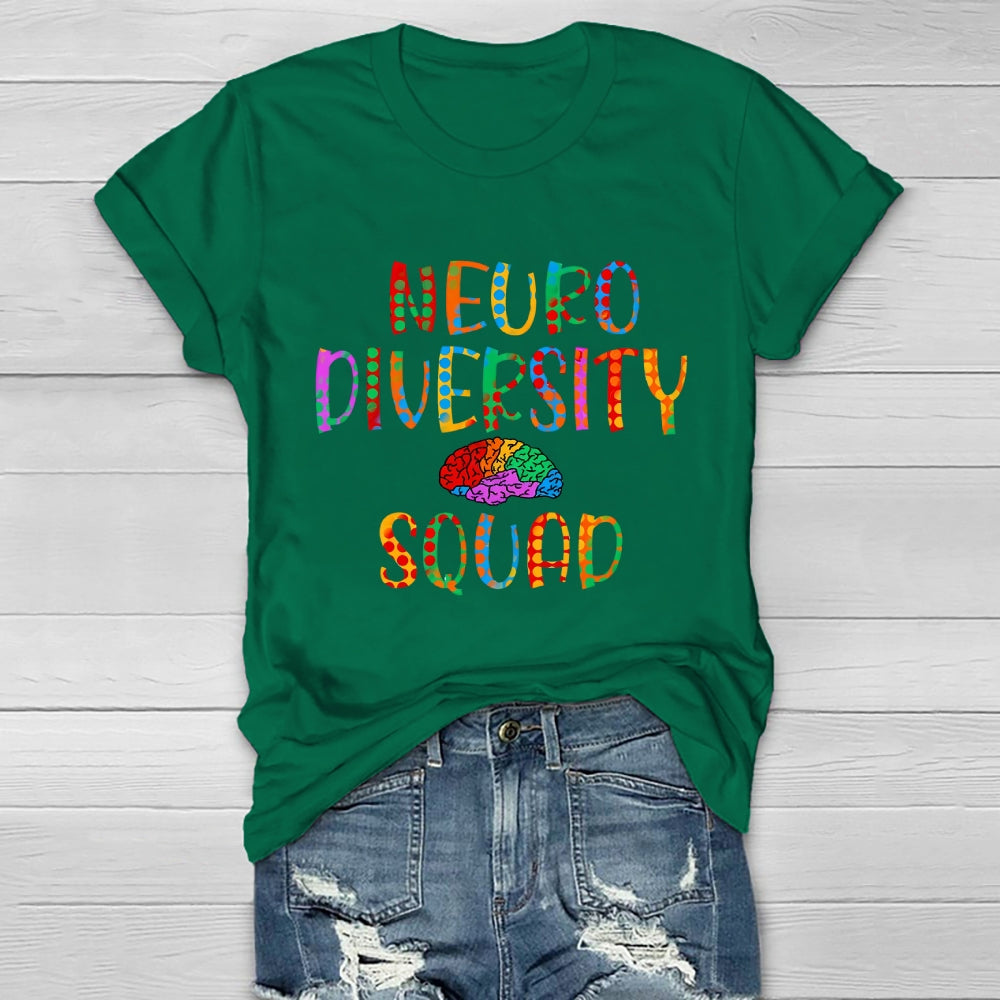 Neuro Squad Neurodiversity  Healthwear T-shirt