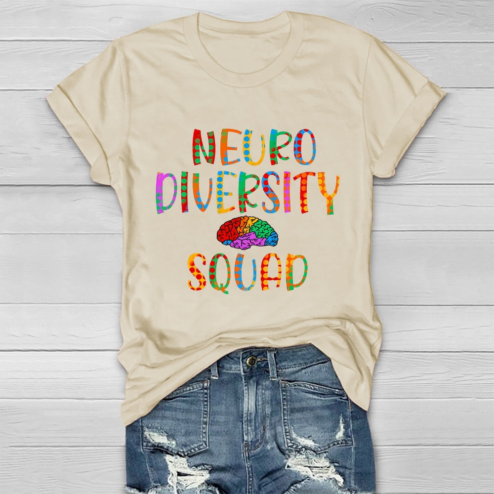 Neuro Squad Neurodiversity  Healthwear T-shirt