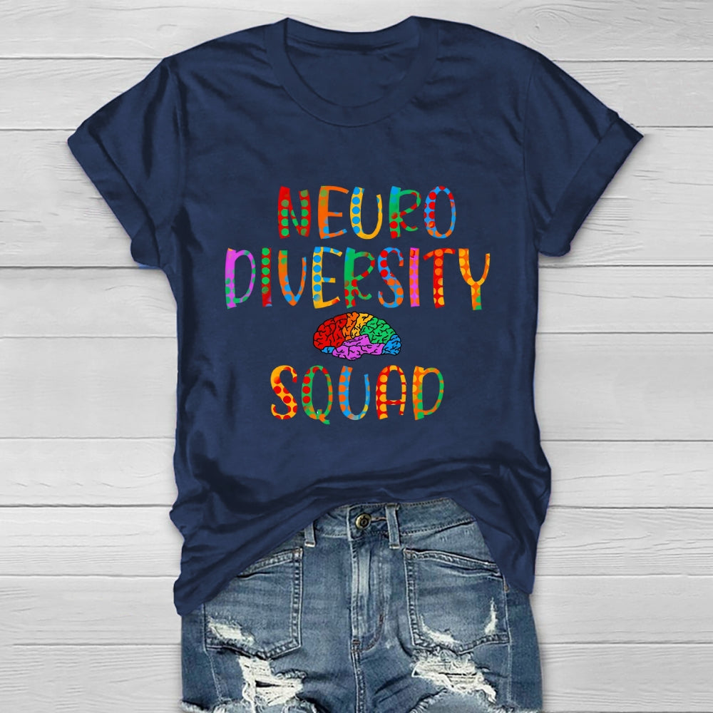 Neuro Squad Neurodiversity  Healthwear T-shirt
