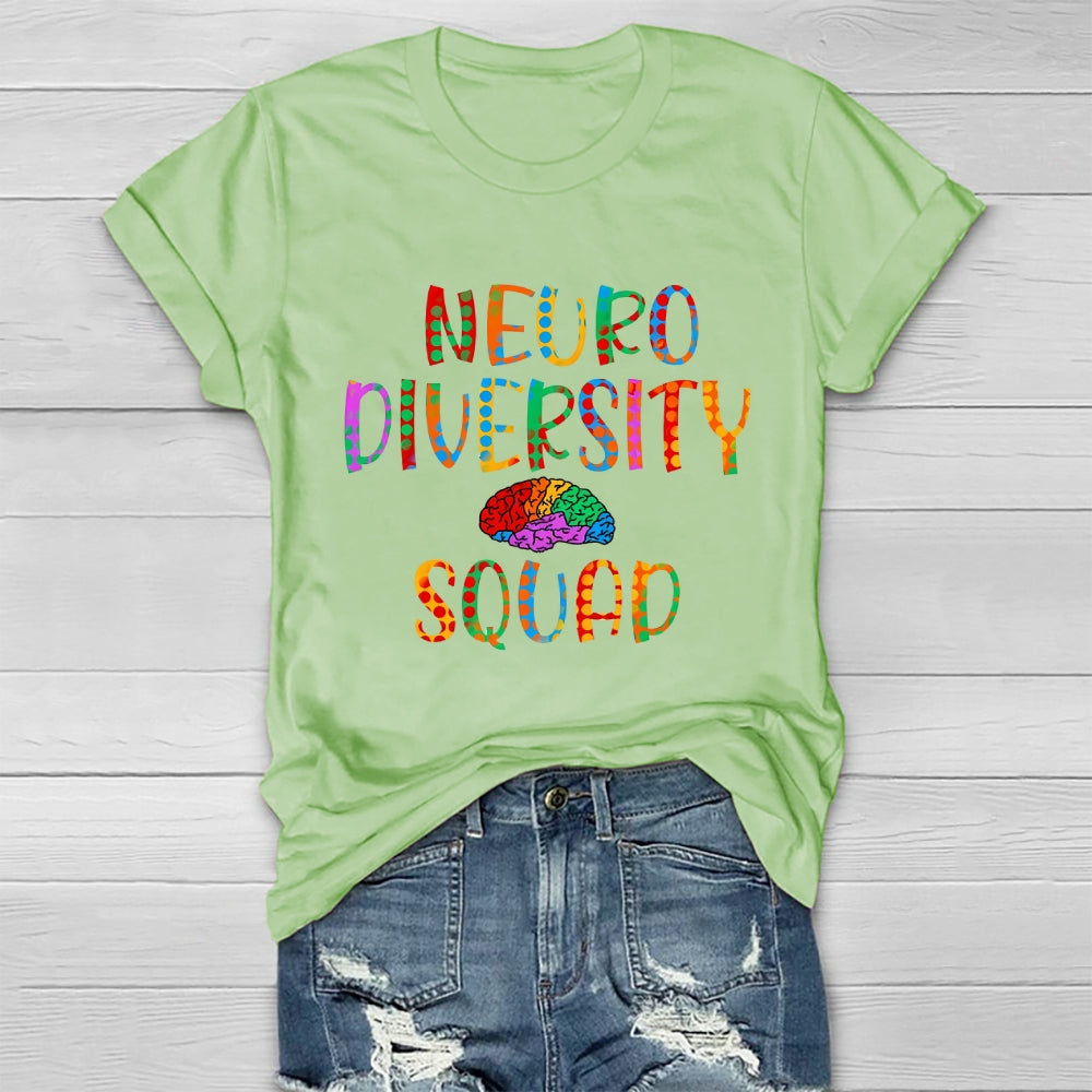 Neuro Squad Neurodiversity  Healthwear T-shirt