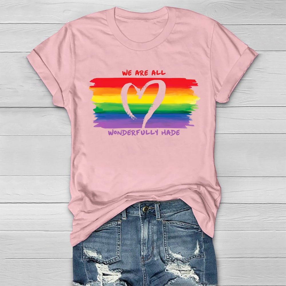 We Are All Wonderfully Made Healthwear T-shirt