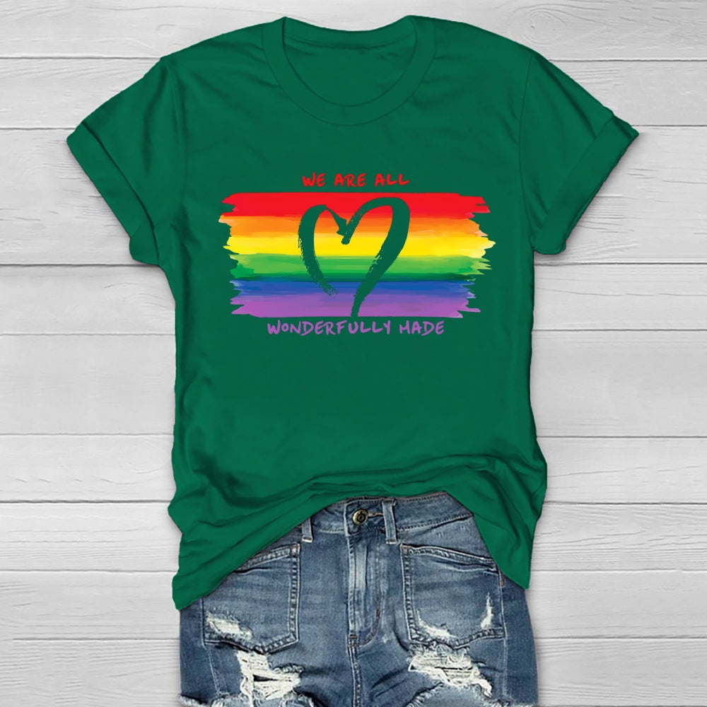 We Are All Wonderfully Made Healthwear T-shirt