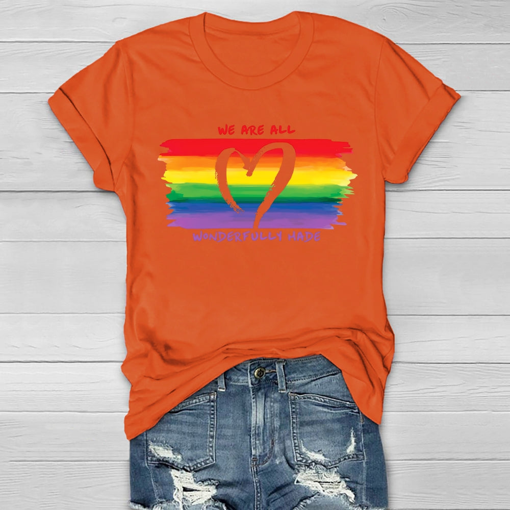 We Are All Wonderfully Made Healthwear T-shirt